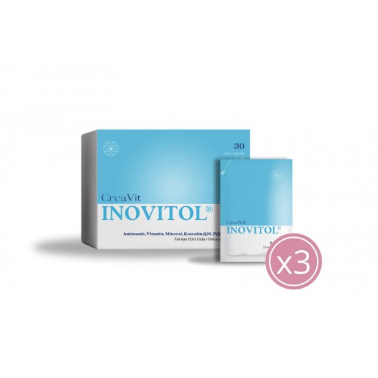 CREAVIT İNOVİTOL 30 ŞASE , Yeni Nesil Antioksidan! 3 AYLIK PAKET 