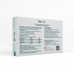 DİOFOLS L-MENTHYLFOLAT 30 TABLET FOLİK ASİT 