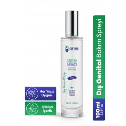 Arnis Pharma Dış Genital Bölge Spreyi – Çay Ağacı, Aloe Vera, Papatya Özlü Kadın Hijyen Spreyi
