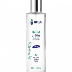 Arnis Pharma Dış Genital Bölge Spreyi – Çay Ağacı, Aloe Vera, Papatya Özlü Kadın Hijyen Spreyi